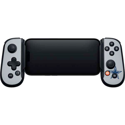 NFL Dallas Cowboys Silver Performance Series Backbone One for iPhone Game Controller Skin